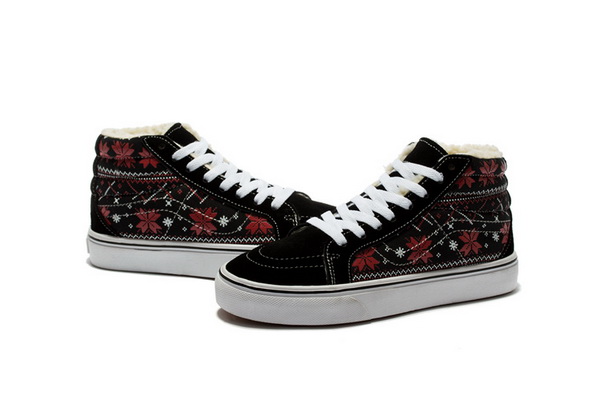 Vans High Top Shoes Women--006